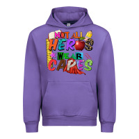Tulip not all heros wear capes Urban Hoodie - Zillion Design Studio