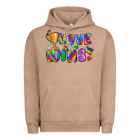 Pigment Burro love wins Urban Hoodie - Zillion Design Studio