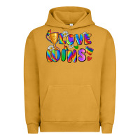 Pigment Peanut Butter love wins Urban Hoodie - Zillion Design Studio