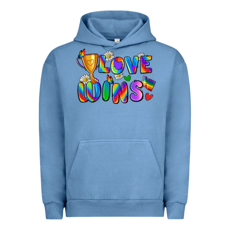 Love Wins Urban Hoodie by Zillion Design Studio | Teevron