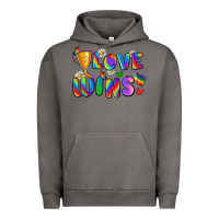 Pigment Tornado love wins Urban Hoodie - Zillion Design Studio