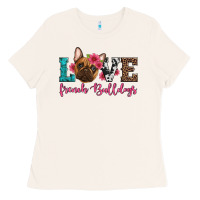 Bone love french bulldogs Ladies Tee - Artiststas