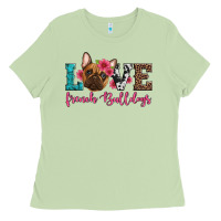 Matcha love french bulldogs Ladies Tee - Artiststas