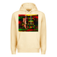 Pina Colada steppin into juneteenth Premium Hoodie - Zillion Design Studio