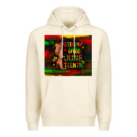 Sandshell steppin into juneteenth Premium Hoodie - Zillion Design Studio