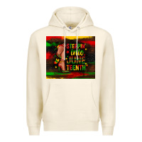 Tofu steppin into juneteenth Premium Hoodie - Zillion Design Studio