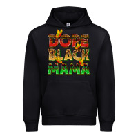 Dope Black Mama With Butterflies Urban Hoodie | Teevron