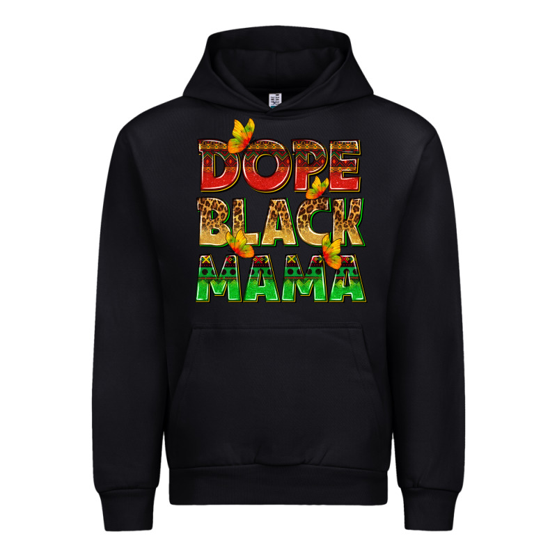 Dope Black Mama With Butterflies Urban Hoodie by texasbilliewilder | Teevron