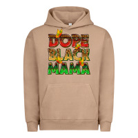 Pigment Burro dope black mama with butterflies Urban Hoodie - texasbilliewilder