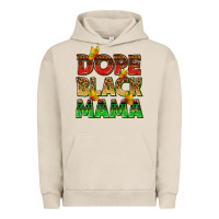 Pigment French Oak dope black mama with butterflies Urban Hoodie - texasbilliewilder