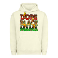 Pigment Pistachio dope black mama with butterflies Urban Hoodie - texasbilliewilder