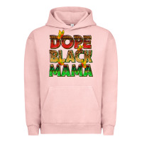 Pigment Salmon dope black mama with butterflies Urban Hoodie - texasbilliewilder