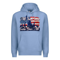 Colony Blue all gave some some gave all tbw Premium Hoodie - texasbilliewilder