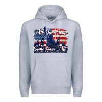 Heather Grey all gave some some gave all tbw Premium Hoodie - texasbilliewilder