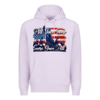 Lilac all gave some some gave all tbw Premium Hoodie - texasbilliewilder