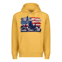 Mustard all gave some some gave all tbw Premium Hoodie - texasbilliewilder