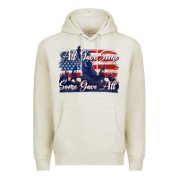 Oatmeal Heather all gave some some gave all tbw Premium Hoodie - texasbilliewilder