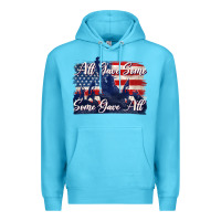 Ocean Blue all gave some some gave all tbw Premium Hoodie - texasbilliewilder