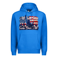 True Royal all gave some some gave all tbw Premium Hoodie - texasbilliewilder