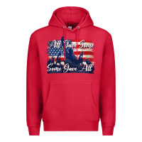 Cardinal all gave some some gave all tbw Premium Hoodie - texasbilliewilder