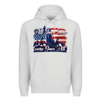 Dove Grey all gave some some gave all tbw Premium Hoodie - texasbilliewilder