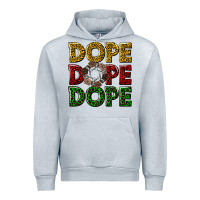 Heather Grey dope dope dope Urban Hoodie - texasbilliewilder