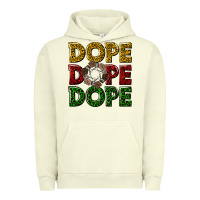 Pigment Pistachio dope dope dope Urban Hoodie - texasbilliewilder