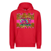 Red some moms cuss too much it's me i'm some moms Premium Hoodie - Zillion Design Studio