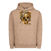 Pigment Burro Flower Skeleton Bees Urban Hoodie - RanaPortraitStore