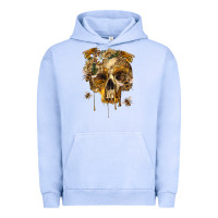 Pigment Grape Ice Flower Skeleton Bees Urban Hoodie - RanaPortraitStore