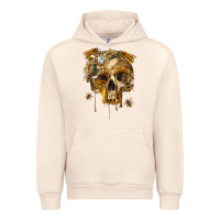 Sandshell Flower Skeleton Bees Urban Hoodie - RanaPortraitStore