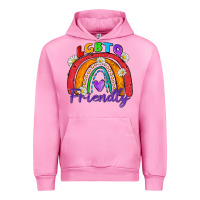 Fuchsia Pink lgbtq friendly Urban Hoodie - Zillion Design Studio