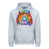 Heather Grey lgbtq friendly Urban Hoodie - Zillion Design Studio