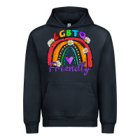 Navy lgbtq friendly Urban Hoodie - Zillion Design Studio