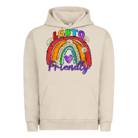 Pigment French Oak lgbtq friendly Urban Hoodie - Zillion Design Studio