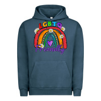 Pigment Midnight Navy lgbtq friendly Urban Hoodie - Zillion Design Studio