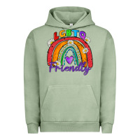 Pigment Oil Green lgbtq friendly Urban Hoodie - Zillion Design Studio