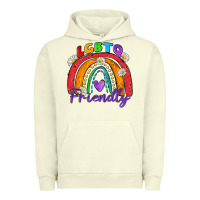 Pigment Pistachio lgbtq friendly Urban Hoodie - Zillion Design Studio