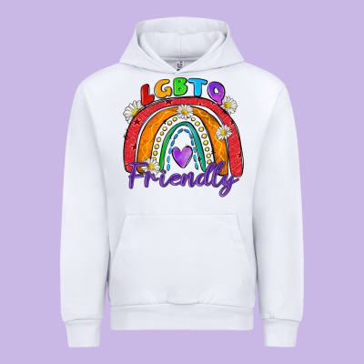 Lgbtq Friendly Urban Hoodie Designed By Zillion Design Studio