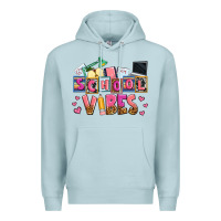 Blue Mist school vibes Premium Hoodie - AdoDesignShop