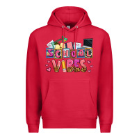 Cardinal school vibes Premium Hoodie - AdoDesignShop