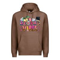 Chestnut school vibes Premium Hoodie - AdoDesignShop