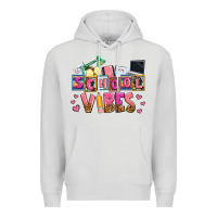 Dove Grey school vibes Premium Hoodie - AdoDesignShop