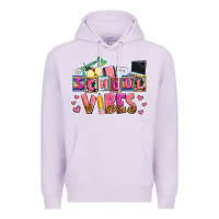 Lilac school vibes Premium Hoodie - AdoDesignShop
