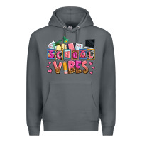 Rock school vibes Premium Hoodie - AdoDesignShop