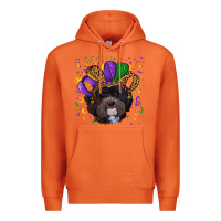 Carrot mardi gras hat havanese dog Premium Hoodie - RanaPortraitStore