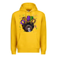 Lemon mardi gras hat havanese dog Premium Hoodie - RanaPortraitStore
