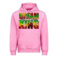 Fuchsia Pink dream like king with crown Urban Hoodie - texasbilliewilder