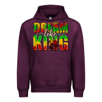 Mauve Wine dream like king with crown Urban Hoodie - texasbilliewilder