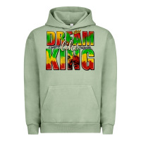 Pigment Oil Green dream like king with crown Urban Hoodie - texasbilliewilder